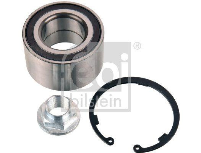 FEBI BILSTEIN 32920 Radlagersatz mit ABS-Impulsring, Achsmutter und Sicherungsring f&uuml;r MAZDA