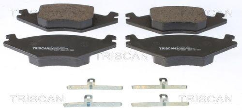 TRISCAN 8110 10101 Bremsbelag Vorne f&uuml;r Seat, Vw