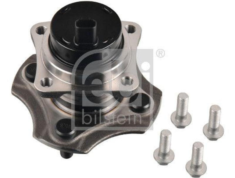 FEBI BILSTEIN 31180 Radlagersatz mit Radnabe, ABS-Sensor und Befestigungsschrauben f&uuml;r TOYOTA