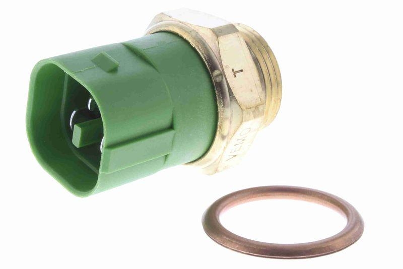 VEMO V15-99-2005 Temperaturschalter, K&uuml;hlerl&uuml;fter 80-75&deg;/87-82&deg;/M22x1,5 3-Polig / mit Dich f&uuml;r VW