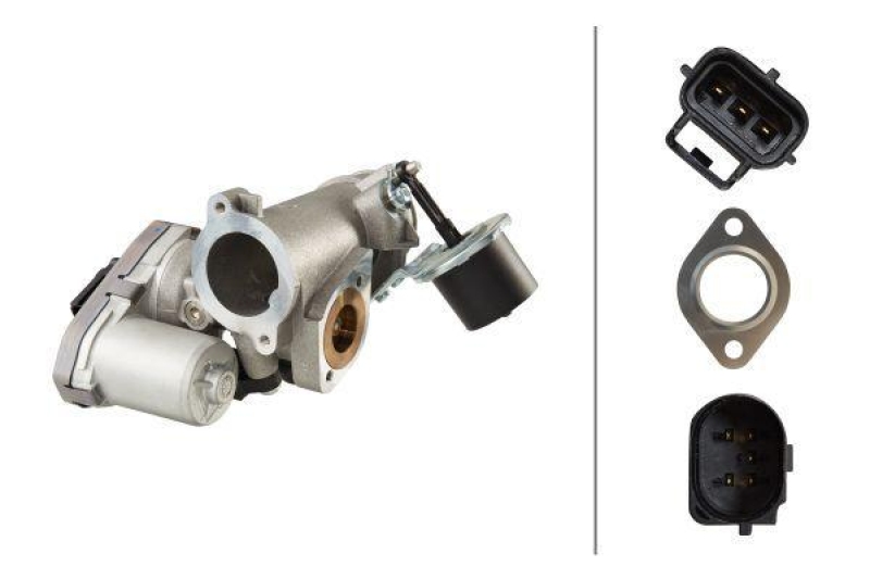 HELLA 6NU 010 171-171 AGR-Ventil für FORD