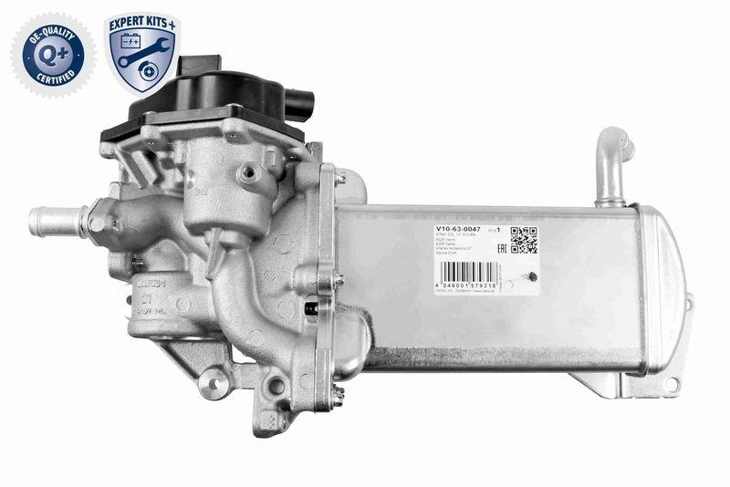 VEMO V10-63-0047 AGR-Ventil mit K&uuml;hler mit Dichtung f&uuml;r VW