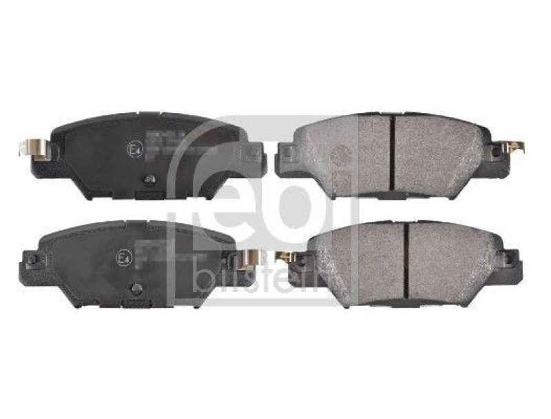 FEBI BILSTEIN 116422 Bremsbelagsatz f&uuml;r MAZDA