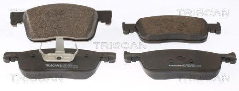 TRISCAN 8110 10121 Bremsbelag Vorne f&uuml;r Peugeot, Citroen, Toyota