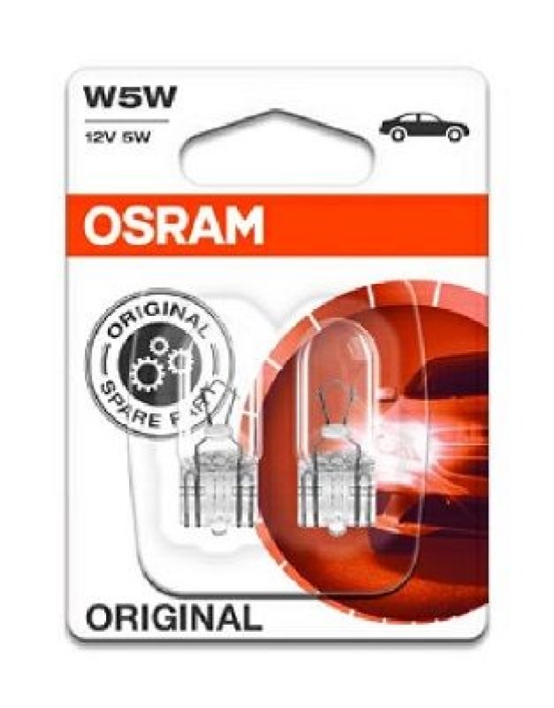 OSRAM 2825-02B Glühbirnen Blinkerlampe 12V 5W