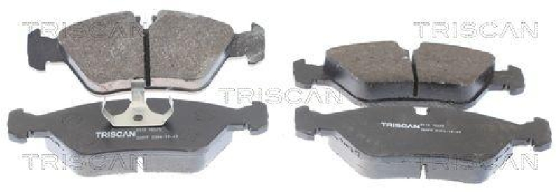 TRISCAN 8110 10225 Bremsbelag Vorne f&uuml;r Bmw, Porsche