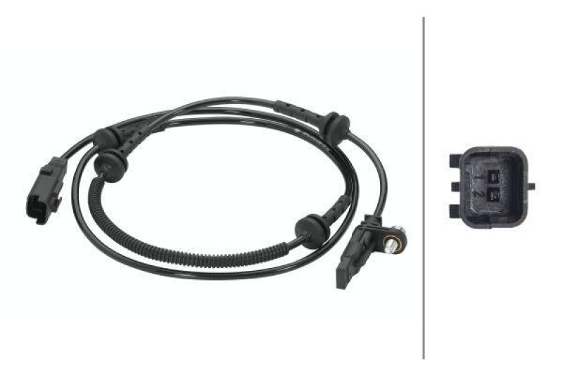 HELLA 6PU 010 039-781 Sensor, Raddrehzahl f&uuml;r P.S.A