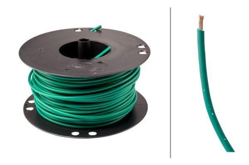 HELLA 8KL 712 956-002 Leitungssatz FLY, 2,5 mm&sup2; L&auml;nge 50 m, gr&uuml;n