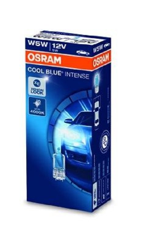 OSRAM 2825HCBI Glühbirne Blinkerlampe COOL BLUE INTENSE 1x 5W