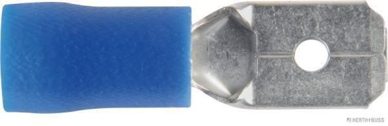 HERTH+BUSS 50252521066 Quetschverbinder 1,5 - 2,5 mm&sup2;, 6,3 x 0,8 mm, DIN 46245, 10 St&uuml;ck