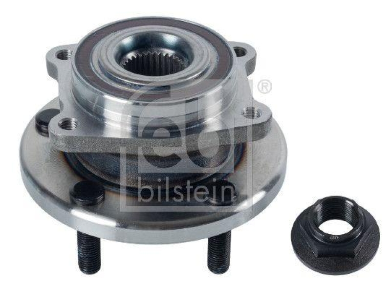 FEBI BILSTEIN 172490 Radlagersatz mit Radnabe und ABS-Impulsring für Chrysler