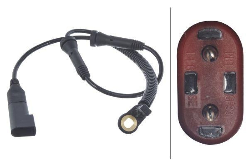 HELLA 6PU 010 039-821 Sensor, Raddrehzahl f&uuml;r FORD