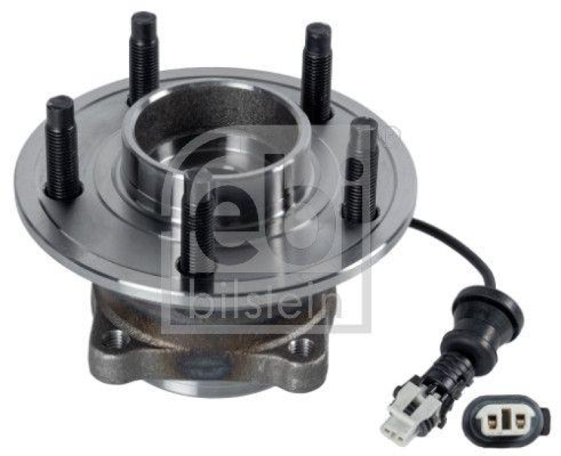 FEBI BILSTEIN 172493 Radlagersatz mit Radnabe und ABS-Sensor für Opel