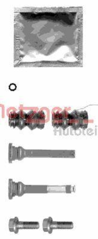 METZGER 113-1379X F&uuml;hrungsh&uuml;lsensatz, Bremssattel f&uuml;r OPEL/TOYOTA