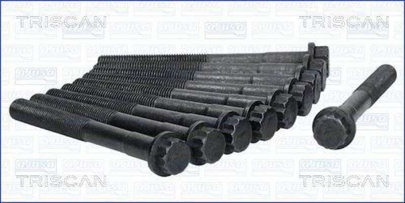 TRISCAN 98-7502 Zylinderkopfschraubensatz f&uuml;r Toyota
