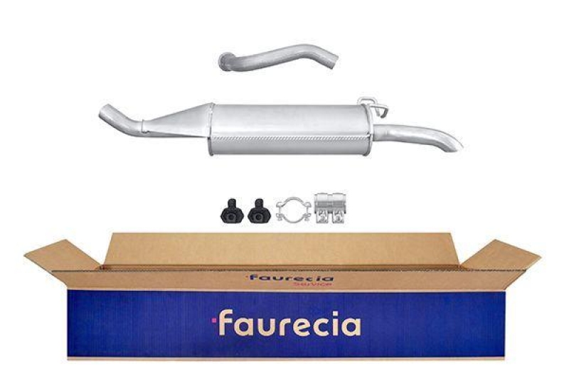 HELLA 8LD 366 034-011 Endschalldämpfer RENAULT