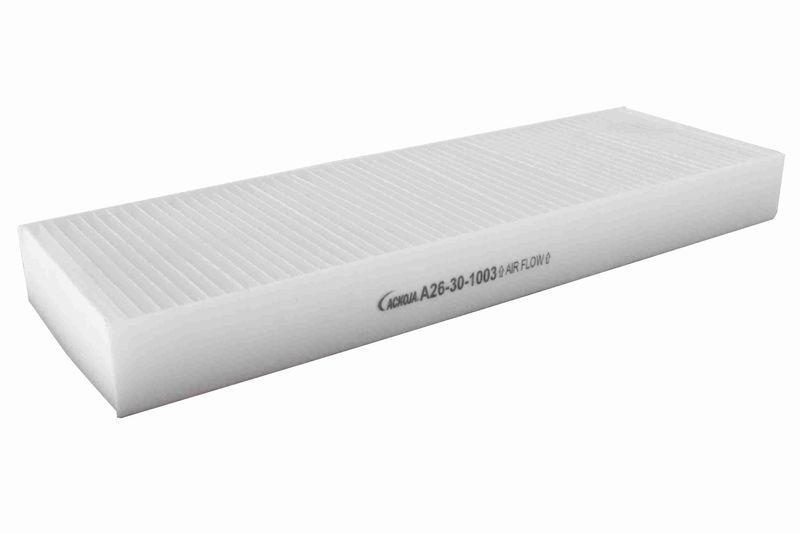 ACKOJA A26-30-1003 Filter, Innenraumluft 294x96x30 mm, Textilrahmen für HONDA