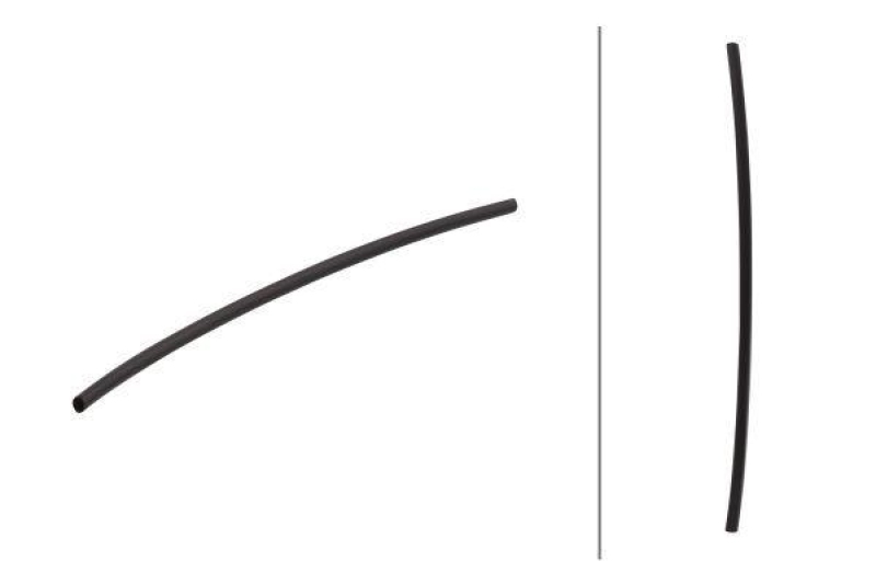 HELLA 9MJ 008 039-021 W&auml;rmeschrumpfschlauch &Oslash; 6 mm, schwarz, 3:1
