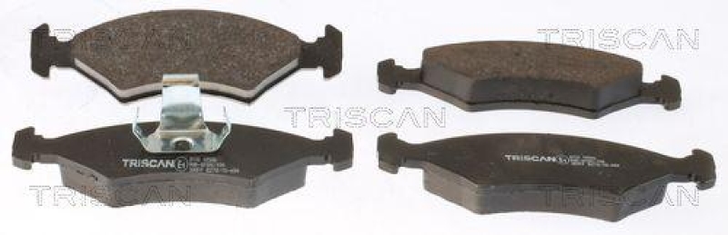 TRISCAN 8110 10506 Bremsbelag Vorne f&uuml;r Ford, Mazda