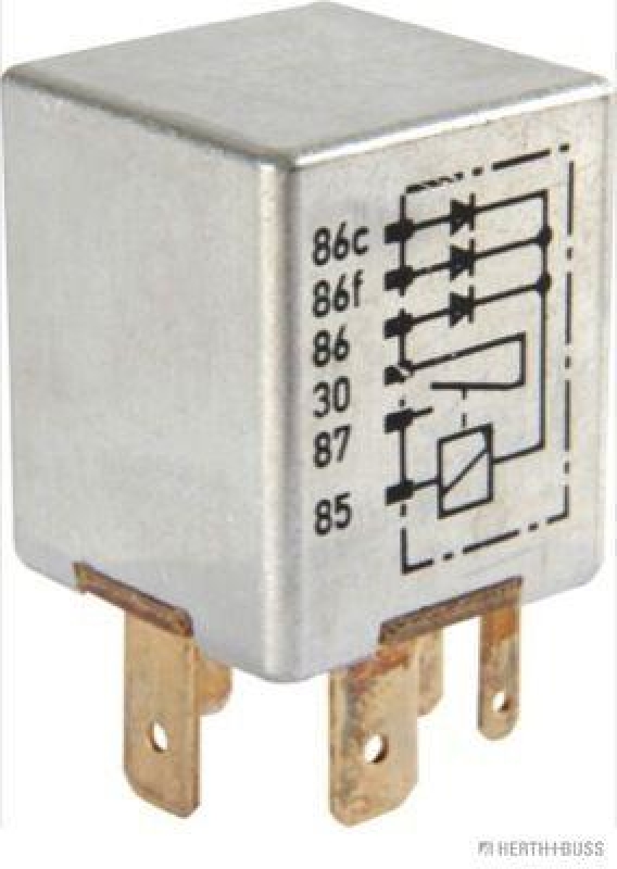 HERTH+BUSS 75896493 Relais, Arbeitsstrom 24 V, 30 A, 6 pins