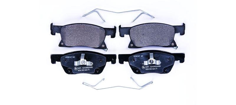 HELLA 8DB 355 024-771 Bremsbelagsatz, Scheibenbremsbelag f&uuml;r OPEL