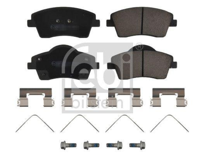 FEBI BILSTEIN 180229 Bremsbelagsatz mit Befestigungsmaterial f&uuml;r VOLVO