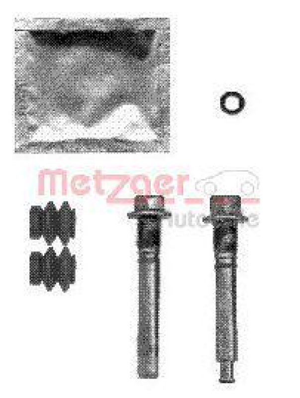 METZGER 113-1423X F&uuml;hrungsh&uuml;lsensatz, Bremssattel f&uuml;r MAZDA