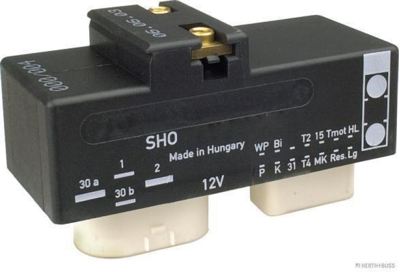 HERTH+BUSS 75898886 Relais, K&uuml;hlerl&uuml;fternachlauf 12 V, 18 pins