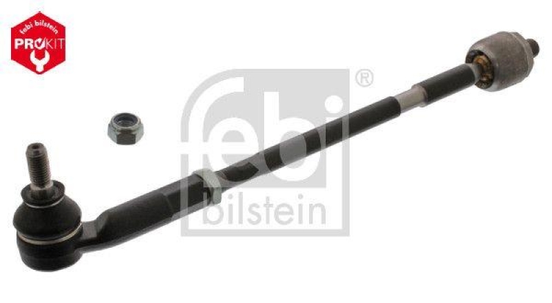 FEBI BILSTEIN 45009 Spurstange mit Endst&uuml;ck und Sicherungsmutter f&uuml;r VW-Audi