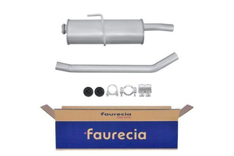 HELLA 8LC 366 023-801 Mittelschalld&auml;mpfer CITROEN;FIAT;PEUGEOT