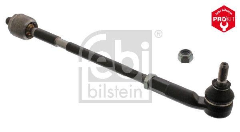 FEBI BILSTEIN 45010 Spurstange mit Endstück und Sicherungsmutter für VW-Audi