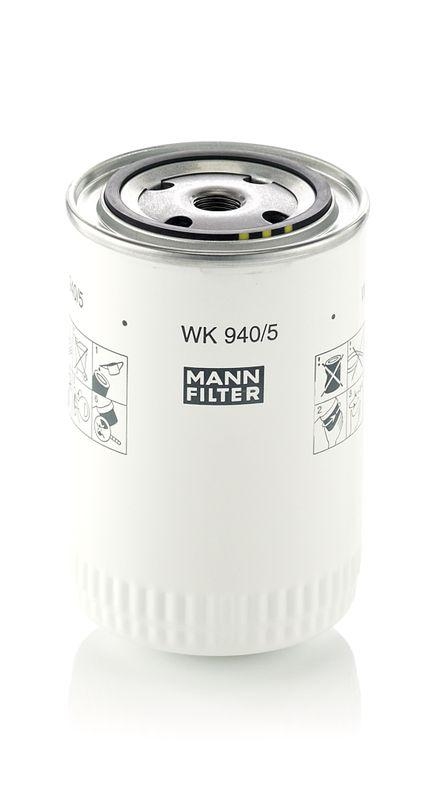 MANN-FILTER WK 940/5 Kraftstoffilter f&uuml;r Deutz/Fahr/KHD
