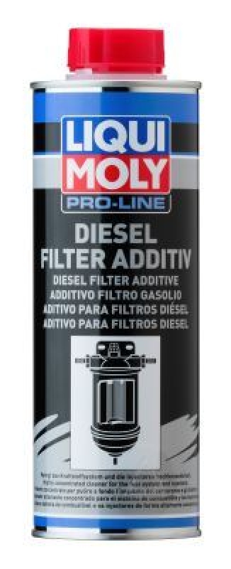 LIQUI MOLY 20790 Kraftstoffadditiv Pro-Line Dieselfilter Additiv Dose 500 ml