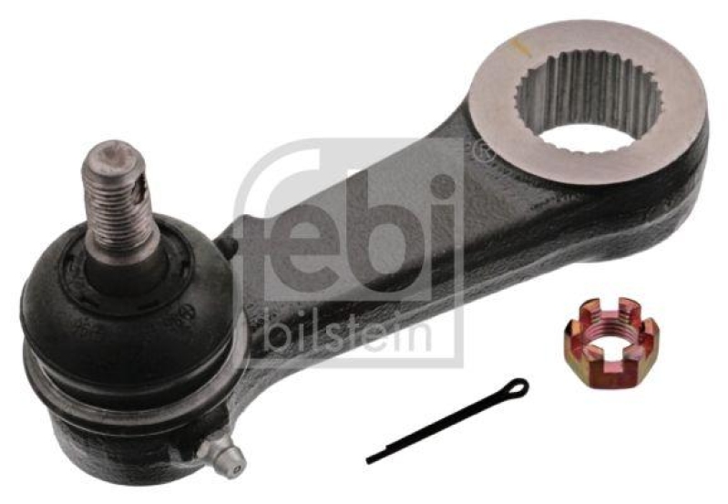 FEBI BILSTEIN 41978 Lenkstockhebel mit Kronenmutter und Splint f&uuml;r HYUNDAI