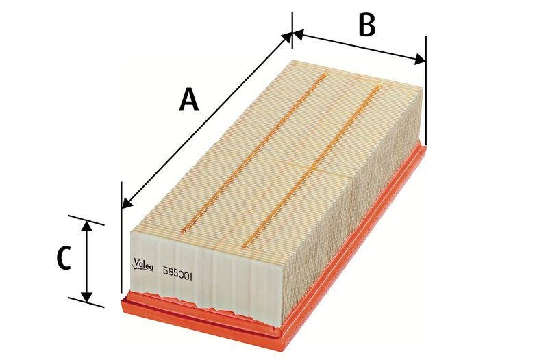 VALEO 585001 Luftfilter