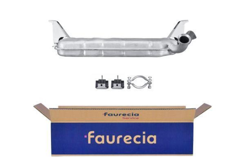 HELLA 8LD 366 034-131 Endschalld&auml;mpfer RENAULT