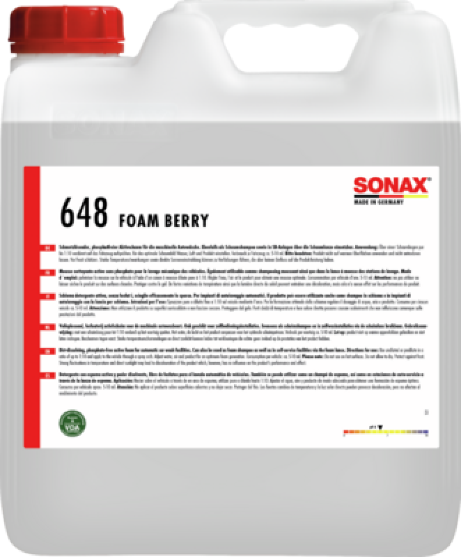 SONAX 06486000 Foam Berry 10L