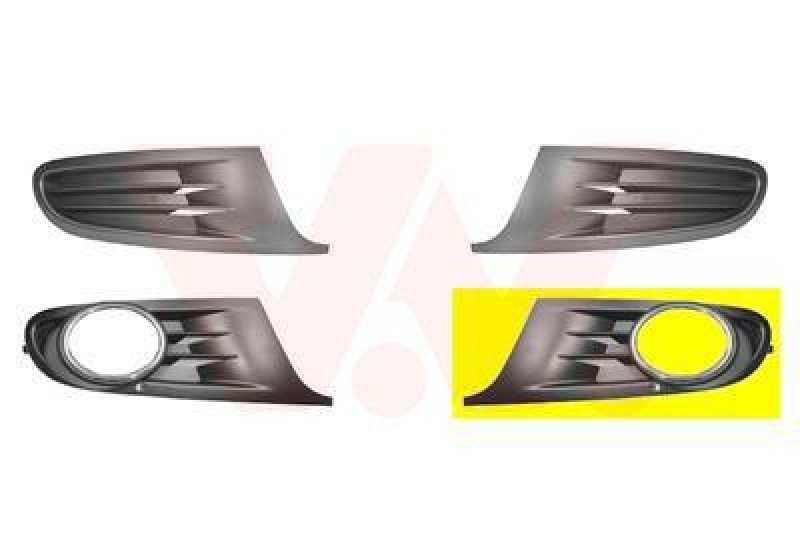 VAN WEZEL 5863593 Lüftungsgitter vorne links