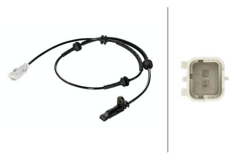 HELLA 6PU 012 039-931 Sensor, Raddrehzahl f&uuml;r PEUGEOT 607 (9D, 9U)