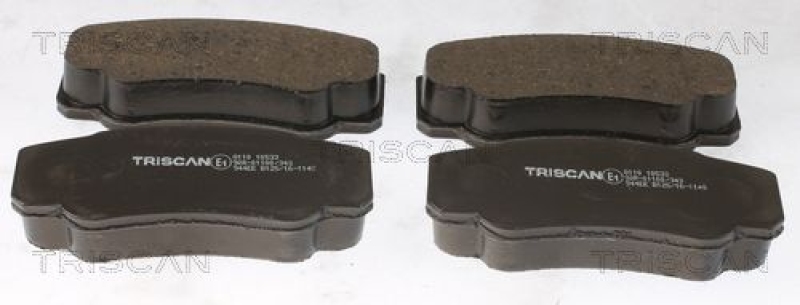 TRISCAN 8110 10533 Bremsbelagsatz Scheibenbremse
