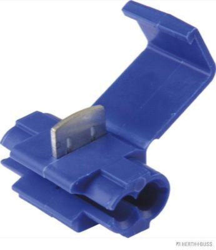 HERTH+BUSS 50252569066 Leitungsverbinder 0,75 - 2,5 mm&sup2;, Abzweigverbinder, blau, Inhalt 10 St&uuml;ck