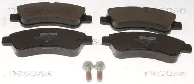 TRISCAN 8110 28029 Bremsbelag Vorne f&uuml;r Peugeot 206 Gti