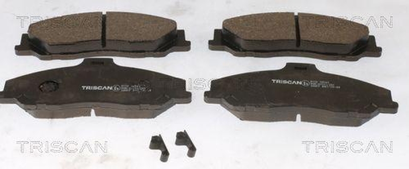 TRISCAN 8110 10543 Bremsbelag Vorne f&uuml;r Ford, Mazda