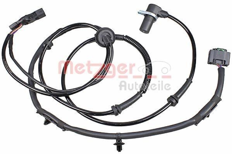 METZGER 09001241 Sensor, Raddrehzahl f&uuml;r AUDI HA links