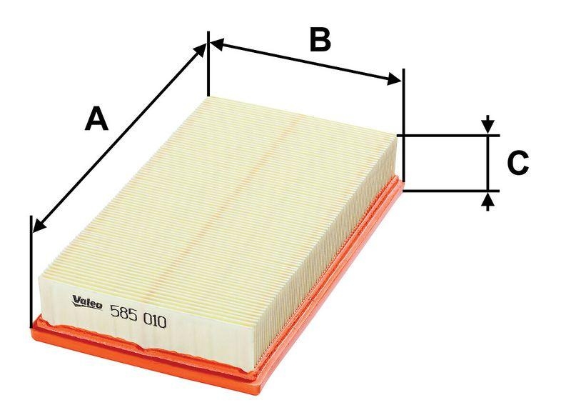 VALEO 585010 Luftfilter