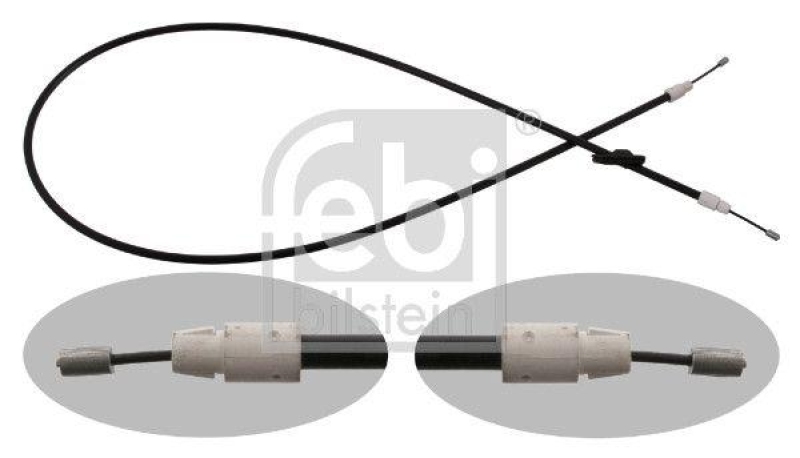FEBI BILSTEIN 34906 Handbremsseil f&uuml;r Mercedes-Benz