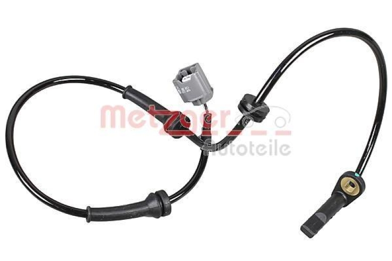METZGER 09001247 Sensor, Raddrehzahl f&uuml;r NISSAN/RENAULT VA links/rechts