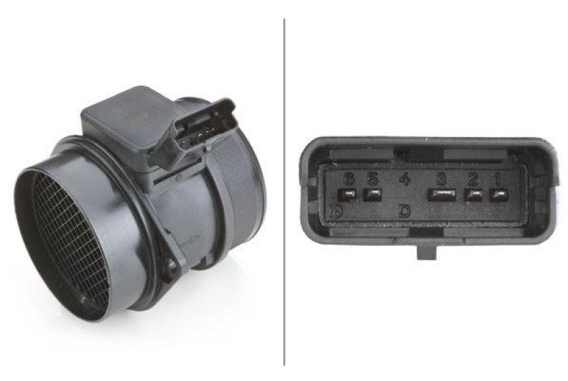 HELLA 8ET 009 142-321 Luftmassenmesser f&uuml;r P.S.A/FIAT/LANCIA