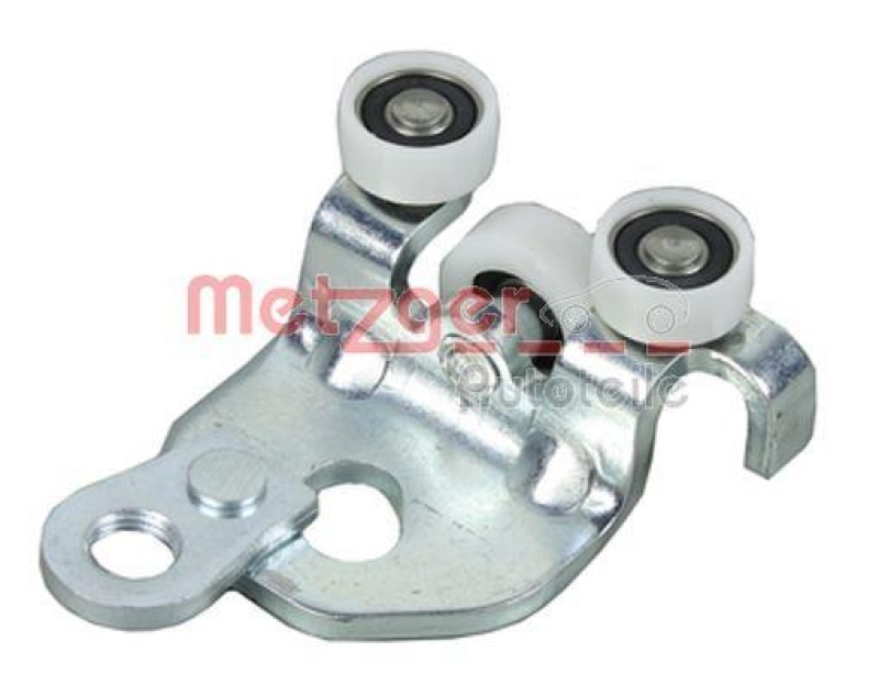 METZGER 2310077 Rollenf&uuml;hrung, Schiebet&uuml;r f&uuml;r CITROEN/FIAT/PEUGEOT links OBEN / OHNE ARM
