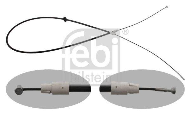 FEBI BILSTEIN 34911 Handbremsseil f&uuml;r Mercedes-Benz
